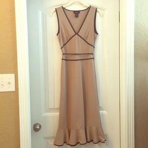 Express mid calf length classic dress